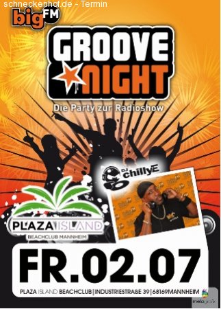 Big FM - Groove Night Werbeplakat