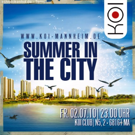 Summer In The City Werbeplakat