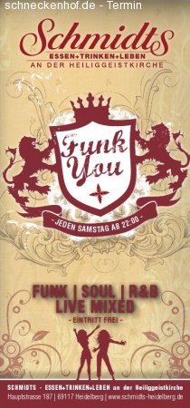 funk you! Werbeplakat