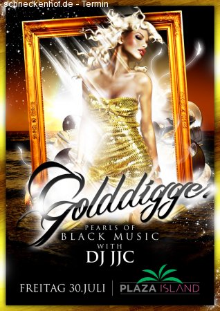 Golddigger Beach Party Werbeplakat