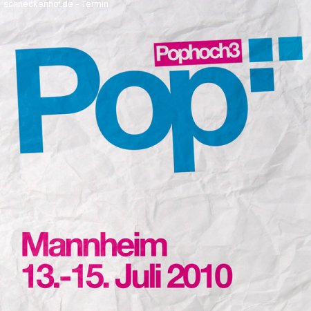 Pophochdrei - Hussel Werbeplakat
