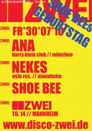Stereo621 ... Shoes B-day Werbeplakat