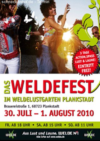 WeldeFest 2010 Werbeplakat