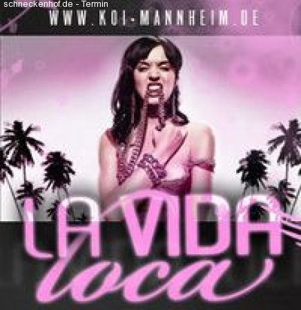 La Vida Loca - DJ Ramon Laurit Werbeplakat