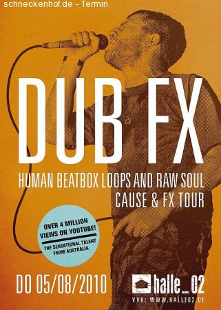 DubFX Live Werbeplakat