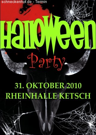 Ketscher Halloween Party 2010 Werbeplakat
