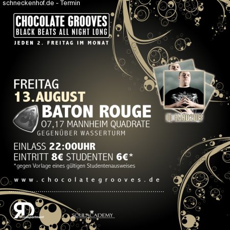 Chocolate Grooves Werbeplakat