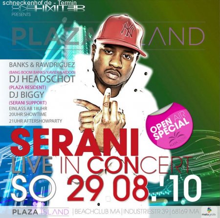 SERANI live in Concert Werbeplakat