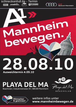 Audi A1 Club Tour MA Werbeplakat