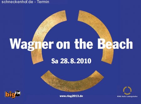 Wagner on the Beach Werbeplakat