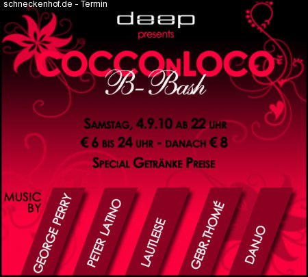 COCCOnLOCO B-BASH Werbeplakat