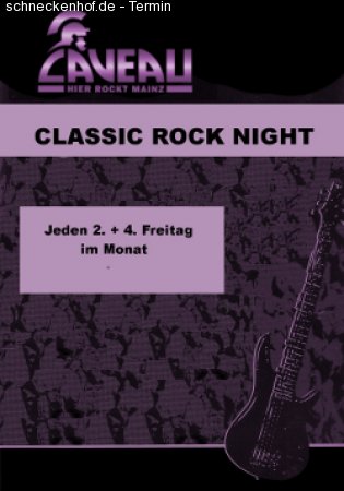 Classic Rock Night Werbeplakat