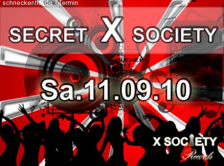 Secret X Society Werbeplakat