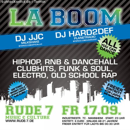 La Boom | All you can dance! Werbeplakat