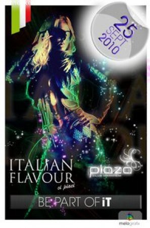 Italian Flavour Werbeplakat