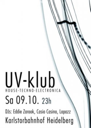UV-Klub Werbeplakat