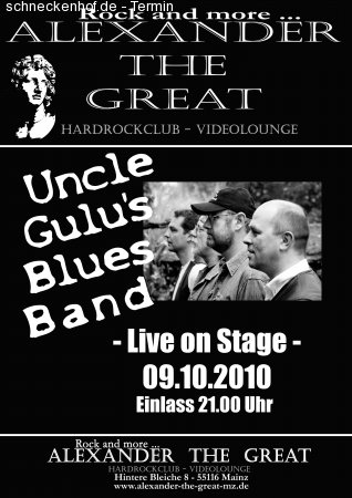 Uncle Gulu's Blues Band Werbeplakat