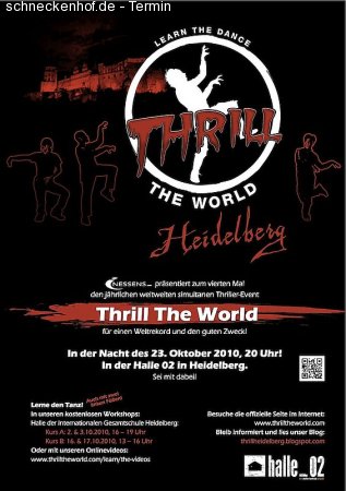 Thrill the World (Heidelberg) Werbeplakat
