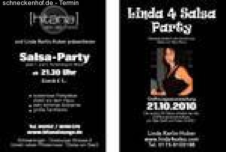 Linda4Salsa Party Werbeplakat