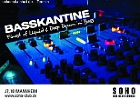 Basskantine - Musiktherapie Werbeplakat