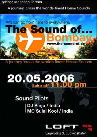 the sound ofbombay Werbeplakat