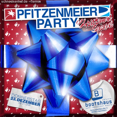 Pfitzenmeier Party Werbeplakat