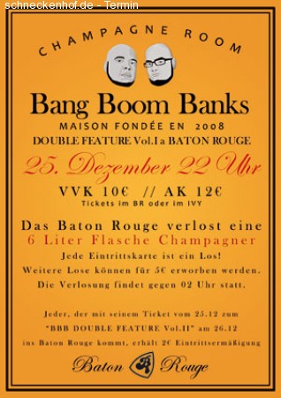 Bang Boom Banks Xmas Werbeplakat