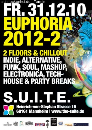 Euphoria /2 Floors & Chill-Out Werbeplakat
