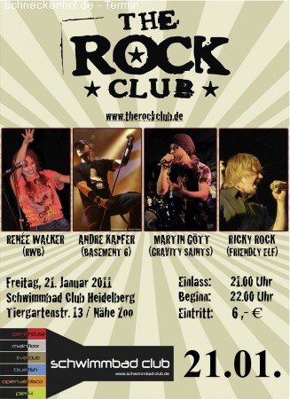 The Rock Club Werbeplakat