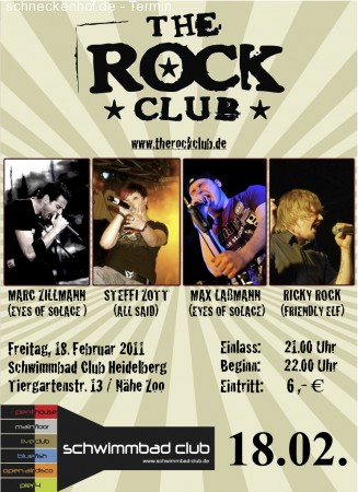 The Rock Club Werbeplakat