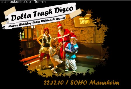 Delta Trash Disco: Kneipentour Werbeplakat