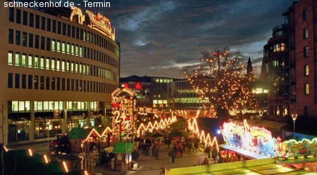 Weihnachtsmarkt Ludwigshafen Werbeplakat