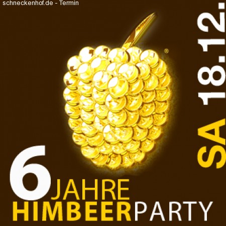 Himbeerparty*6 Jahres Special Werbeplakat