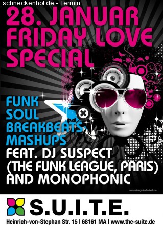 Friday Love *Special* 2 Floors Werbeplakat