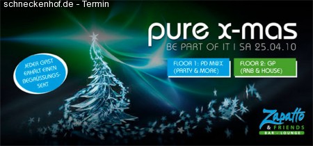 Pure Christmas Party! Werbeplakat