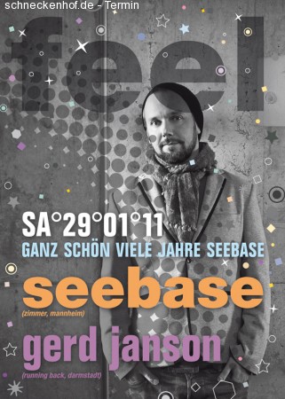 feel: Seebase und Gerd Janson Werbeplakat