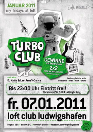 Turbo Club Werbeplakat