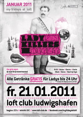 Lady Killers Night Werbeplakat
