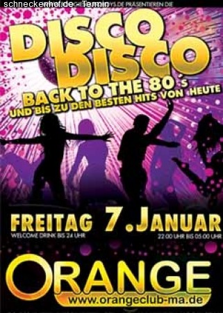 Disco  Disco  - Die Party Nach Werbeplakat