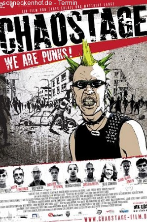 Chaostage-We are Punks Werbeplakat