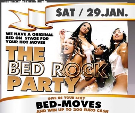 Bed Rock-The Party Werbeplakat
