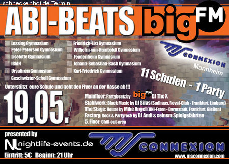 bigFM ABI BEATS / Freikarten! Werbeplakat