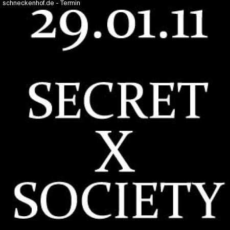 Secret X Society 11 Werbeplakat