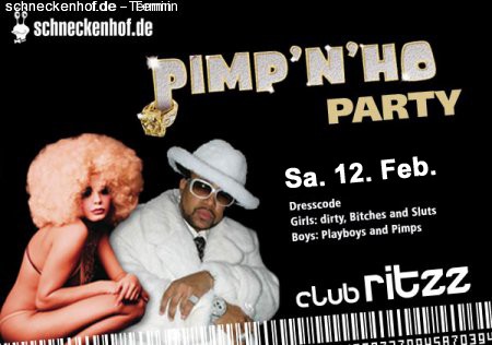 sh.de Pimp n Ho Party Werbeplakat