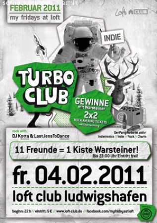 Turbo Club Werbeplakat