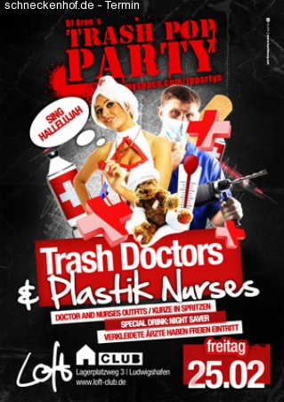 Trash Pop - Doctors & Nurses Werbeplakat