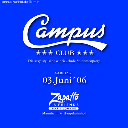 Campus Club XXIII Werbeplakat