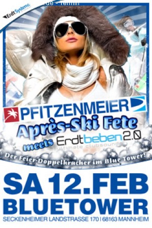 Pfitzenmeier Après-Ski Party Werbeplakat