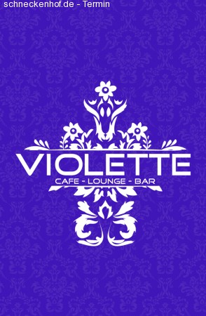 Violette Salsa Abend Werbeplakat