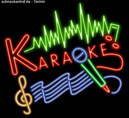 Karaoke Werbeplakat